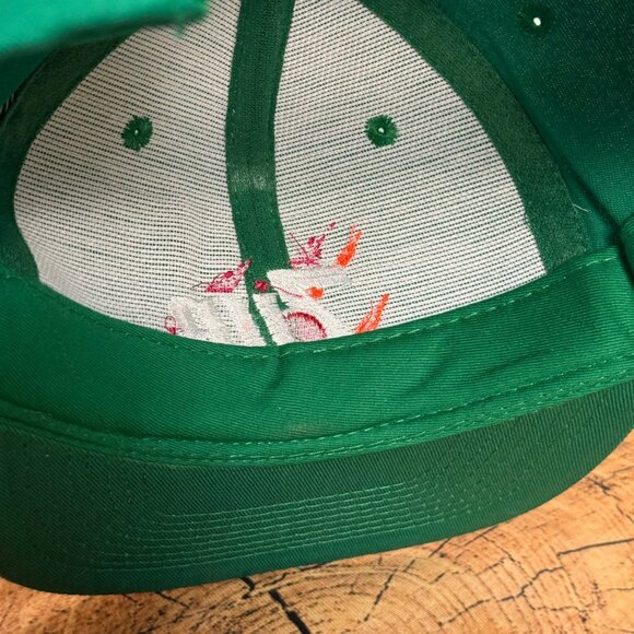 Rare Vintage 7UP Embroidered Green Snapback Hat - Picture 8 of 9
